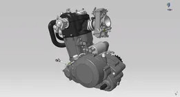 KTM 640LC4 engine