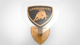 Lamborghini corner table(Wooden)