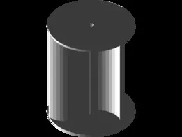 Savonius Turbine with Three Blades for 3D Printing