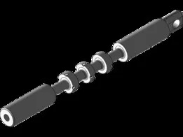 motor grader pressure rod