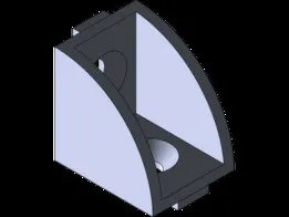 20x20 sigma profile corner connection