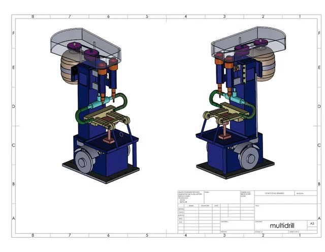 MULTI DRILLING MACHINE — Image 2 of 8