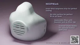 [NEOPMask] - Printable respirator with exchangeable filter [COVID-19 Aid]