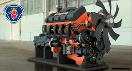 Engine V8 Turbo / Hydrostatic Transmission.