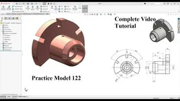 How to make Weighing Hook in Solidworks, Complete Video Tutorial
