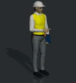 Human model of an engineer