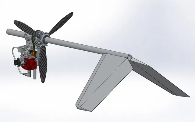 Concentric Tail Boom Pusher Prop — Фото 4 из 4