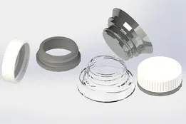 Bottle Cap and Neck - PCF-38P-5