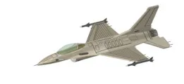 F16 Fighting Falcon Aircraft Replica - Without Landing Gear...!