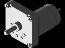 Orange MG555 12V 100RPM Square Gearbox DC motor