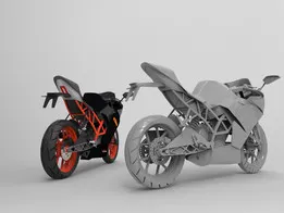 Модели KTM: детали и миниатюры для 3D-печати
