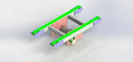 Double Track Belt Conveyor