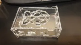 laser cut wood case for Raspberry pi 3
