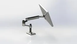 Monitor swing arm
