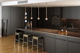 Dark Modern Kitchen