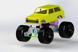 toy car body VAZ 2121 NIVA