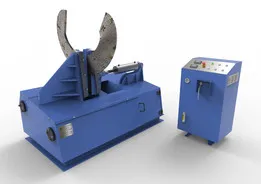 Auger flight forming machine
