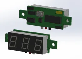 LED DC 0-100V Digital Voltmeter Panel Meter