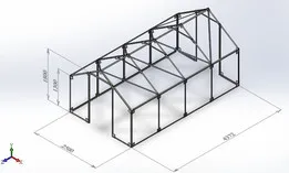 GreenHouse angle bar weldment