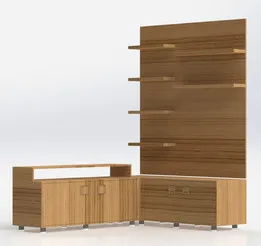 meuble tv angle