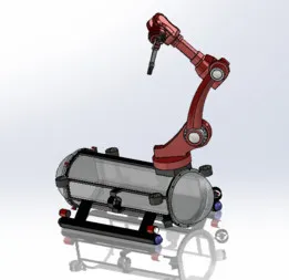 6-DOF Hovering AUV with Manipulator Arm