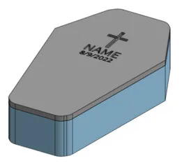 Coffin (for my goldfish that passed away)