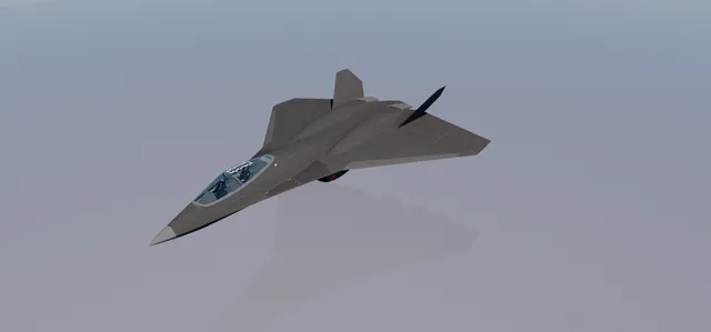 concept stealth jet — Image 11 of 14