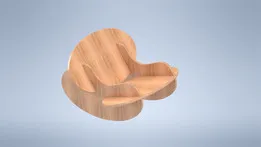 Simple wooden DIY chair