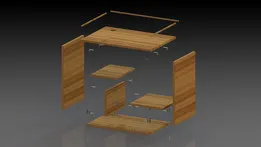 Study/Computer Table Assembly