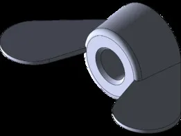 Wing nut M6