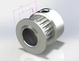Timing Pulley GT2 (20T, 8mm bore)