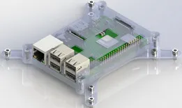 Raspberry Pi 3 B+ Vesa Mounted Case
