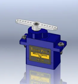 [4145] TowerPro SG90 Mini Servo-SunRobotics_in