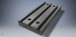 Tee slotted table made for use on the C6 / SC6 lathe for milling.