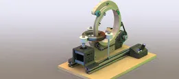 Toroid coil winding machine