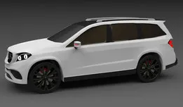 Mercedes-Benz GLS CATIA V5 Imagine & Shape