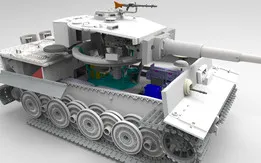 Panzer VI Tiger E solidworks step