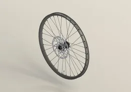 Downhill Mountain Bike Front Wheel