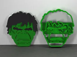 Hulks head -cookie cutter
