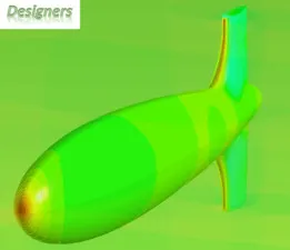 CAD for Swimming Fish Computational Fluid Dynamics Simulation Including UDF