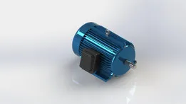 3 PHASE AC MOTOR, ENCLOSED FAN-COOLED, 1760 RPM, 10HP