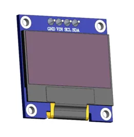 OLED TFT 0.96 inch 64x128 monochrome I2C