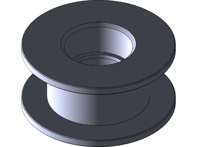 GT2 Pulley 16/20 Without Teeth, Bore 3/4/5 mm for GT2 Belt Width 6/10 mm — Фото 2 из 11
