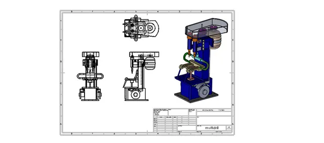 MULTI DRILLING MACHINE — Image 6 of 8