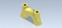 3D CAD Basic exercise/ Suspension Component/ Autodesk Inventor Pro