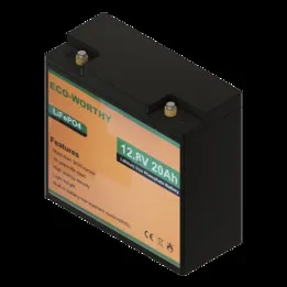 LiFePO4 battery - ECO-WORTHY 12.8V 20Ah