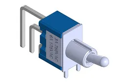 Miniature Toggle Switches MTS-1xx PC-V terminal