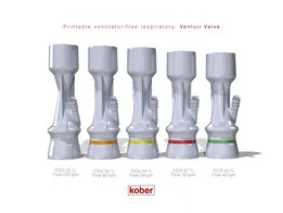Printable ventilator-free respiratory: Venturi Valve