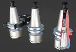 ISO20 Tool Holder for ER20 Collets