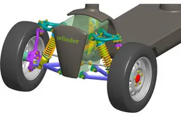 Electric_scooter_with_independent_front_suspension_and_steering